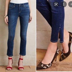 SOLD Anthropologie Pilcro Letterpress Jeans Stet Skinny Slit